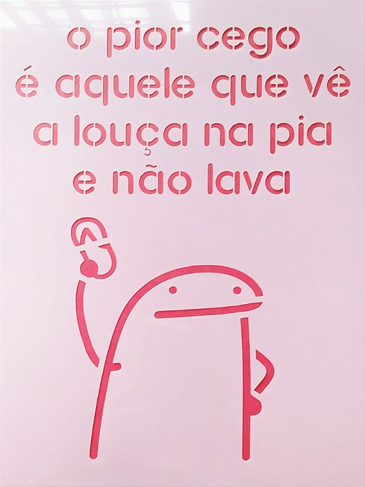 SRA-1234 FRASE FLORK PIOR CEGO 20X26