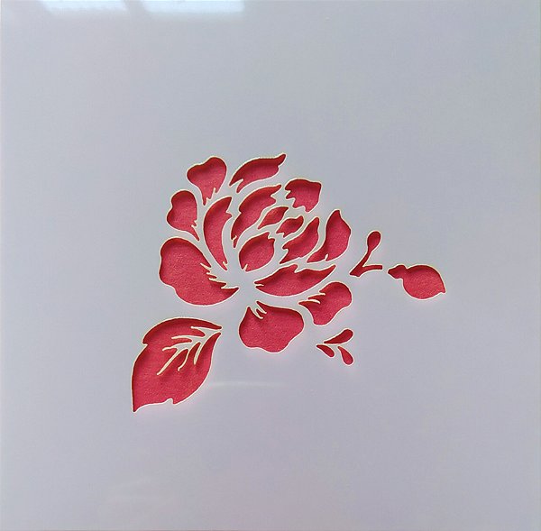 SRA-1264 STENCIL PARA BISCOITO ROSA