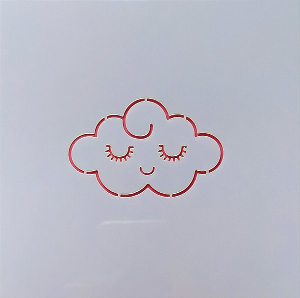 SRA-1267 STENCIL PARA BISCOITO NUVEM