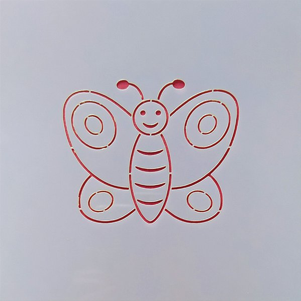 SRA-1270 STENCIL PARA BISCOITO BORBOLETA