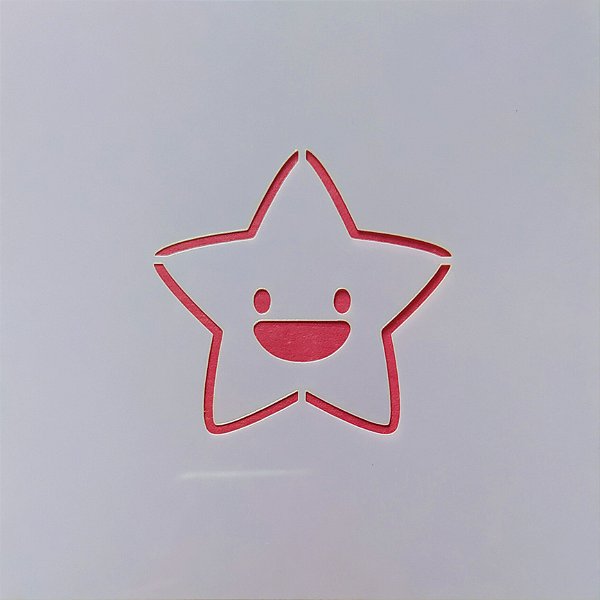SRA-1276 STENCIL PARA BISCOITO ESTRELA