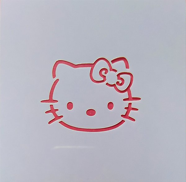 SRA-1278 STENCIL PARA BISCOITO HELLO KITTY