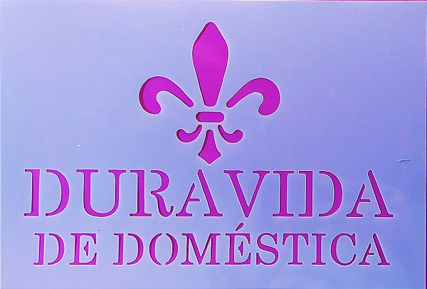 SRA-1322 - FRASE PANO DE COPA DURA VIDA DOMESTICA