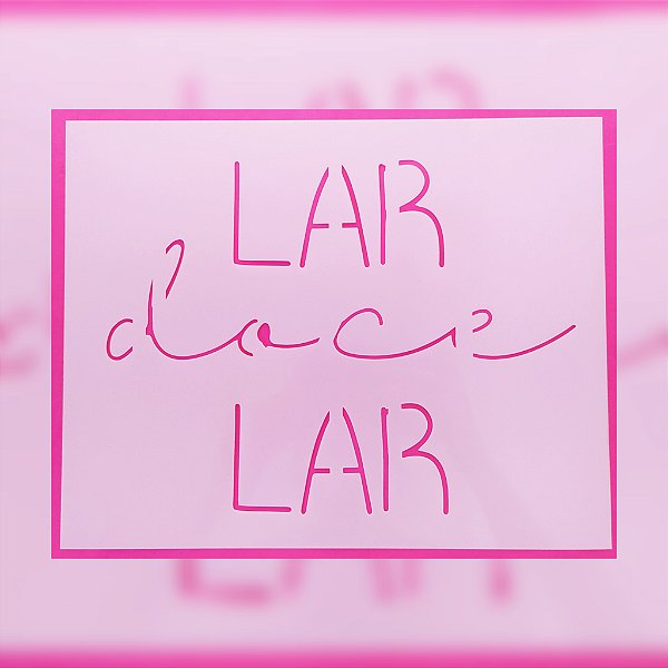 SRA-1452 FRASE LAR DOCE LAR - 29X23