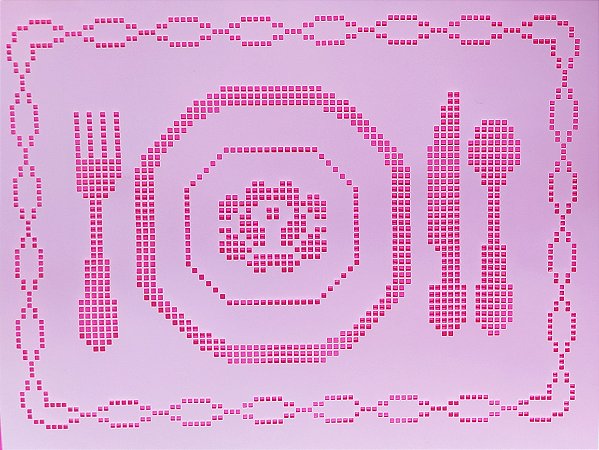 SRA-1512 - JOGO AMERICANO - BORDADO PONTO CRUZ