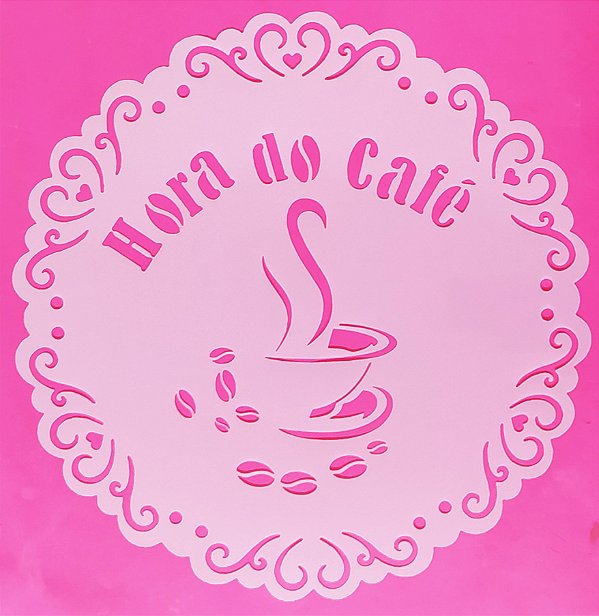 SRA-1523 - JOGO AMERICANO REDONDO HORA DO CAFE