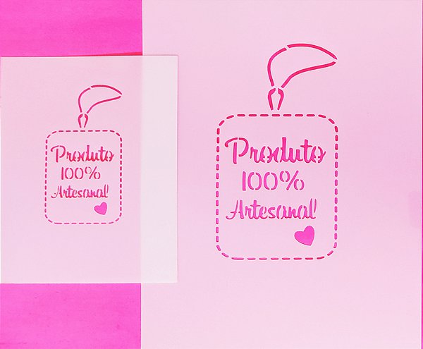 SRA-1632 - ETIQUETA PRODUTO 100% ARTESANAL - COLEÇÃO ETIQUETAS 2025