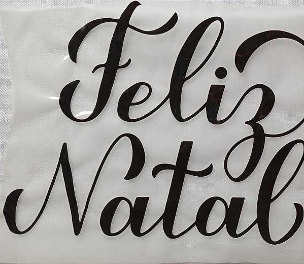 ADR-091 - FRASE FELIZ NATAL - ADESIVOS DTF