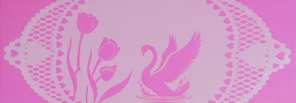 SRA-1704 - CISNE E TULIPAS - TOALHAS 2025