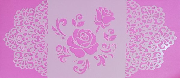 SRA-1705 - ROSAS E ARABESCOS - TOALHAS 2025