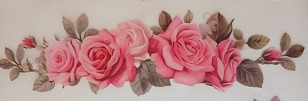 ADR-162 - ROSAS - MODELOS PARA TOALHAS - DTF