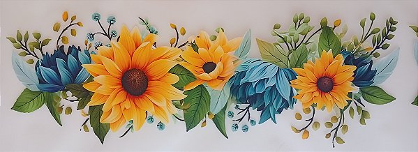 ADR-182 - GIRASSOL - MODELOS PARA TOALHAS -DTF