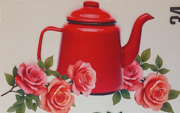 ADR-196 - BULE VERMELHO COM ROSAS - ADESIVOS DTF