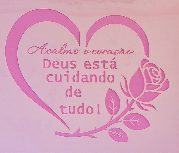 SRA-1771 - FRASE ACALME SEU CORAÇÃO