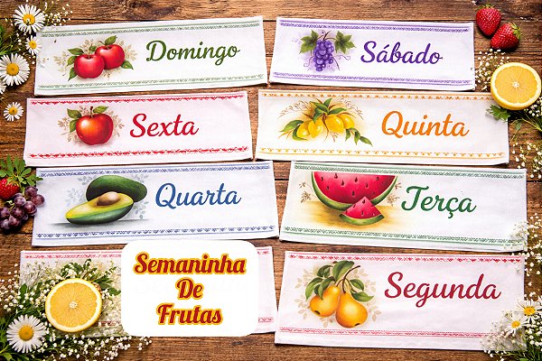 CR 01 - Curso Online de Semaninha de Frutas com Stencil - grupo fechado
