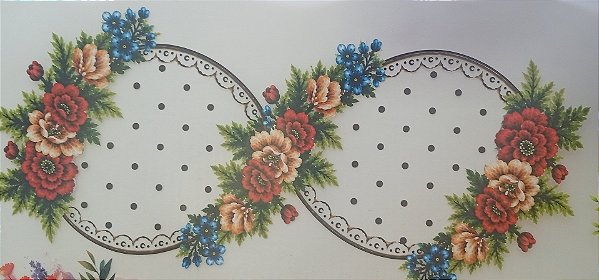 ADR-327 - ROSAS COM MOLDURA PARA CAMINHO D MESA