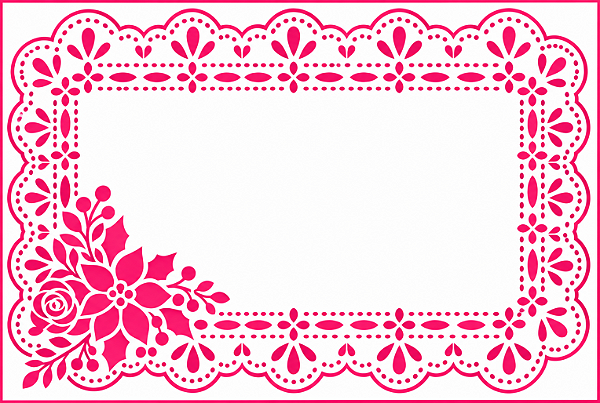 SRA-1881 - JOGO AMERICANO FLOR NATAL E ROSA - COLECAO NATAL 2026