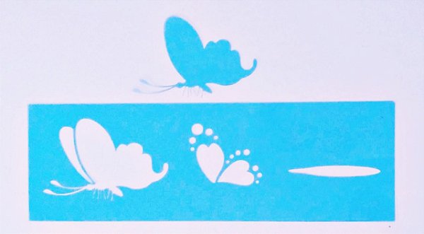 SRA-283 BORBOLETA 3D SOBREPOSIÇÃO 2 37X12