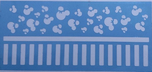 SRA-349 ESTAMPA PAPEL DE PAREDE MINNIE 14X28