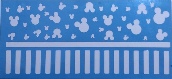 SRA-350 ESTAMPA PAPEL DE PAREDE MICKEY 14X28