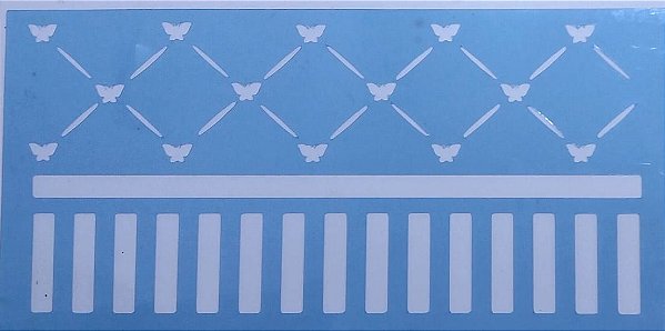 SRA-355 ESTAMPA PAPEL DE PAREDE BORBOLETAS 14X28