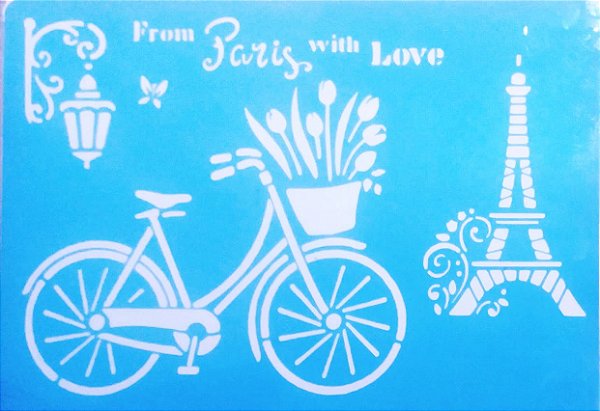 SRA-362 BICICLETA E TORRE PARIS 30X40