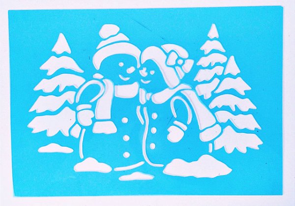 SRA-400 PAISAGEM BONECO DE NEVE 30X40