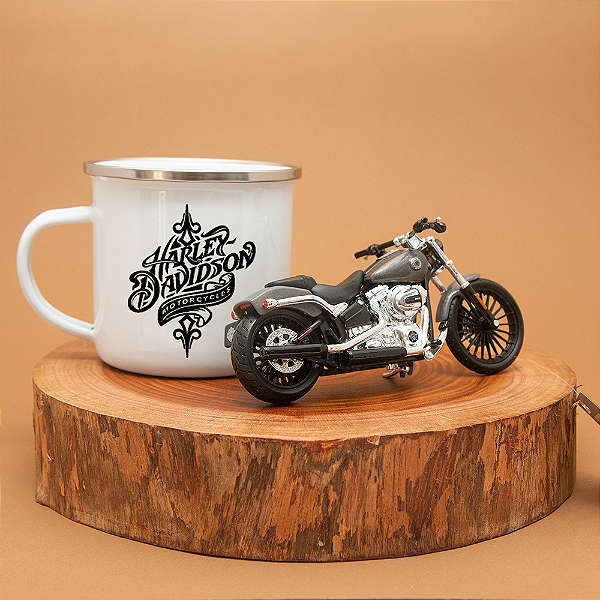 Kit Harley Davidson caneca e miniatura 2016 Breakout