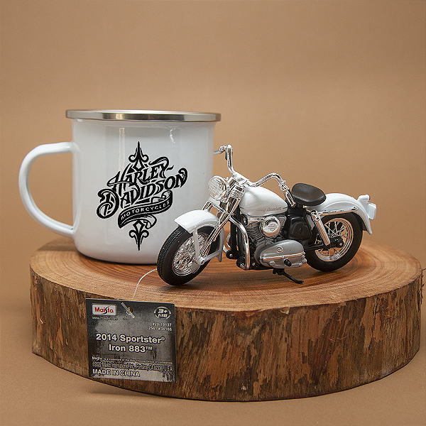 Kit Harley Davidson caneca e miniatura 2014 Sportster Iron 883