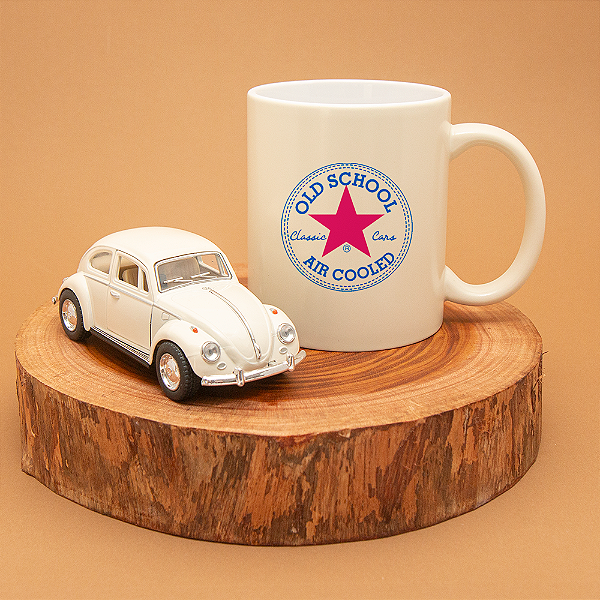 Kit Old School - caneca  e miniatura