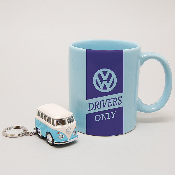 Kit Drivers Only - caneca e chaveiro