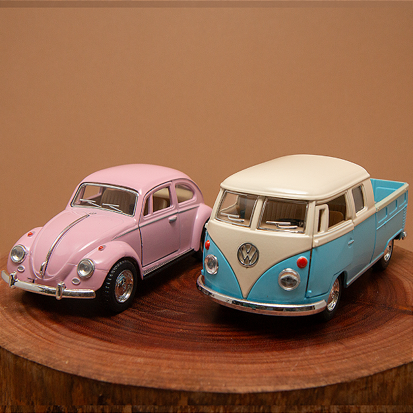 Kit Miniatura Kombi pick-up e Fusca