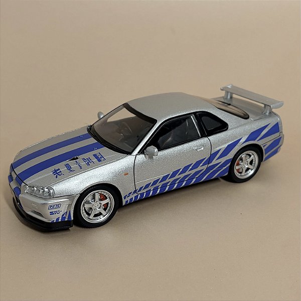 Skyline do Velozes e Furiosos - O clássico em escala 1/24