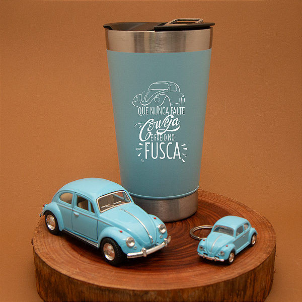 Kit Copo Térmico que Nunca Falte Cerveja e freio no fusca
