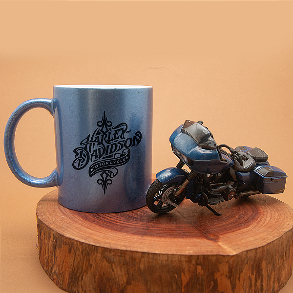 Kit Harley Davidson caneca e miniatura Miniatura CVO Road Glide 2022