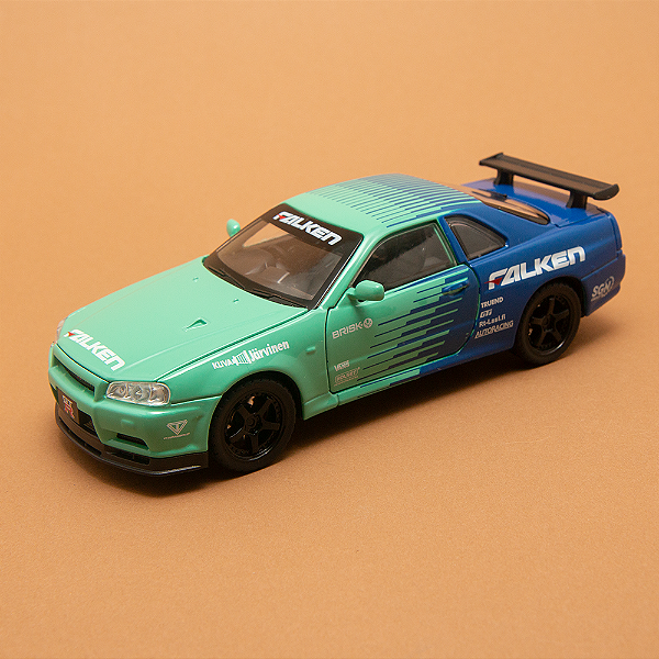 Miniatura Nissan Skyline R34 1:32