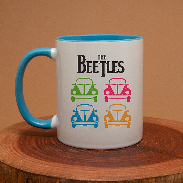 Caneca Personalizada The Beatles - Fusca