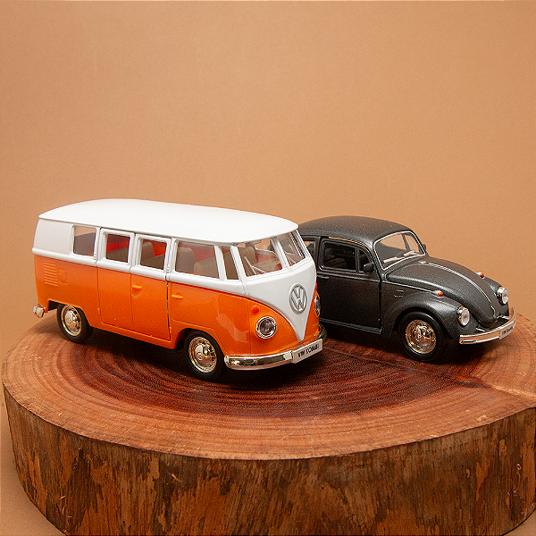 Kit Miniatura Kombi e Fusca