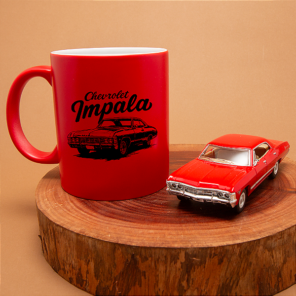 Kit Chevrolet Impala 1967 – Miniatura + Caneca Exclusiva