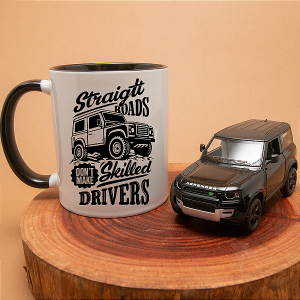 Kit Land Rover Defender 90 2018 – Miniatura + Caneca