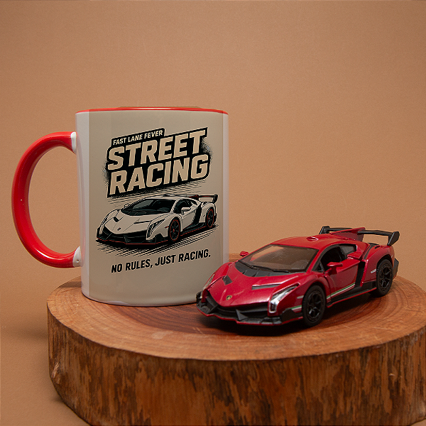 Kit Lamborghini Veneno – Miniatura 1:32 + Caneca Exclusiva