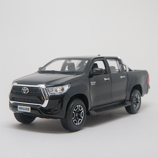 Miniatura Toyota Hilux 1:24 – Picape Colecionável em Metal