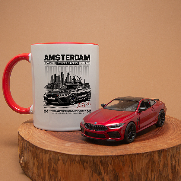 Kit BMW M8 Competition 1:36 + Caneca