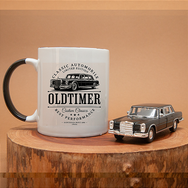 Kit Mercedes-Benz 600 1960s Miniatura 1:43 + Caneca 325ml