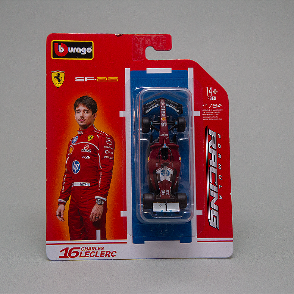 Miniatura F1 2025 Ferrari SF-25 Leclerc 1/64