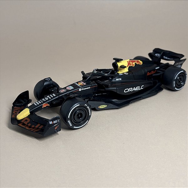 Miniatura Fórmula 1 RB21 Oracle Red Bull Racing 1:24 com Luz de Freio e Som