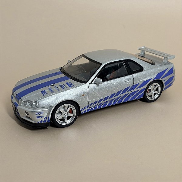Skyline do Velozes e Furiosos - O clássico em escala 1/18