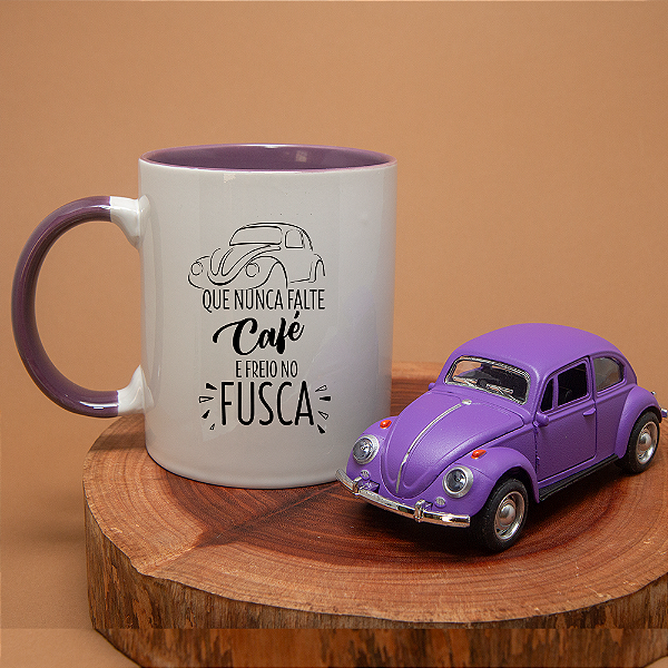 Kit Caneca e Miniatura de Fusca