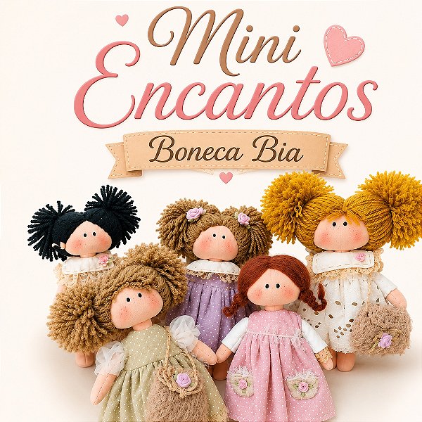 Boneca Bia 18cm