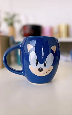 Caneca Oval 350ML - Sonic